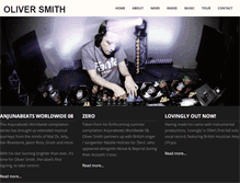 Tablet Screenshot of oliversmithmusic.com